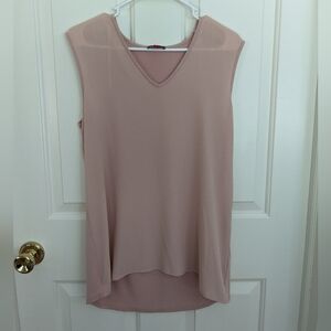 Vince Camuto Pale Pink Tank